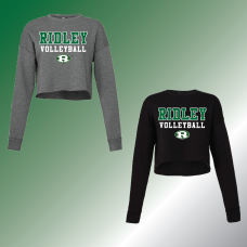 Ridley Volleyball Bella Cropped Sweatshirt